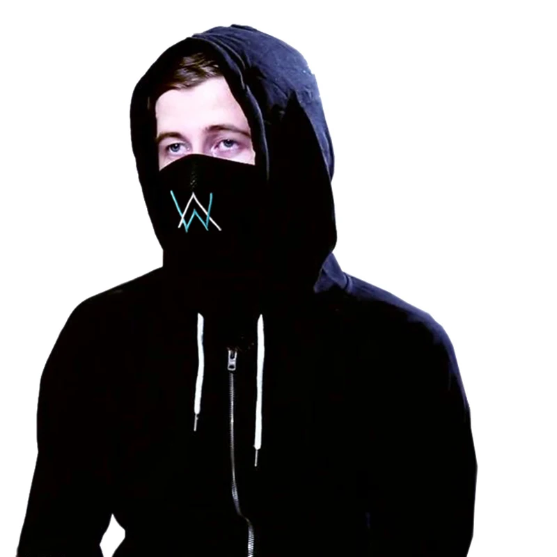 2018 Alan Walker маска выцветает настроить вышивка хлопок Маска для женщин мужчин студент Пылезащитная дышащая маска для верховой езды