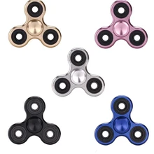 EDC рука для аутизма СДВГ тревога снятие стресса фокус Дети сплав металлический алюминиевый Прядильщик ручной Спиннер игрушки