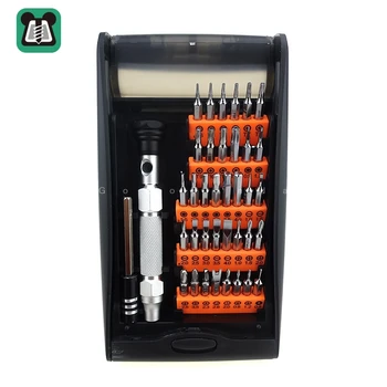 

Free Shipping 38 In 1 High-grade Aluminum Bit Set Bright Chrome Driver H4X28MM Phone Repair With Magnetism Household Kit