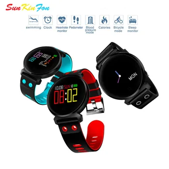 

For Samsung Galaxy J7 J5 J3 J1 W9 Smart Wristband Bracelet Heart Rate Blood Pressure Oxygen Detection Fitness Tracker Smart Band