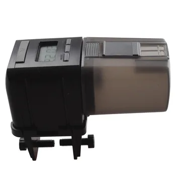 

Automatic Fish Feeder Fish Tank Aquarium Fish Food Automatic LCD Display Timer Feeding Dispenser Adjustable Auto Feeder