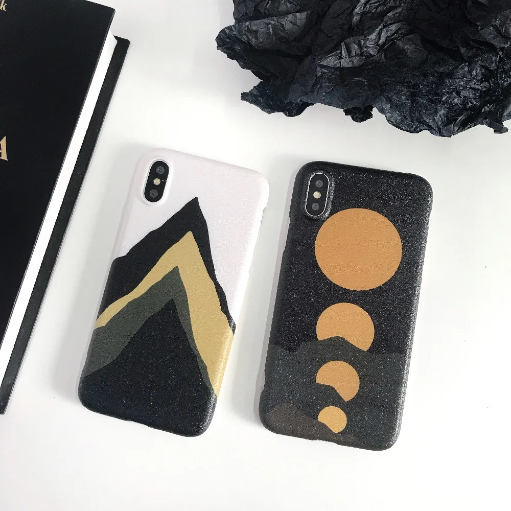ORYKSZ Роскошные Винтаж силиконовый мягкий чехол для телефона IPhone Xs XSMAX XR чехлы 6S 7 8