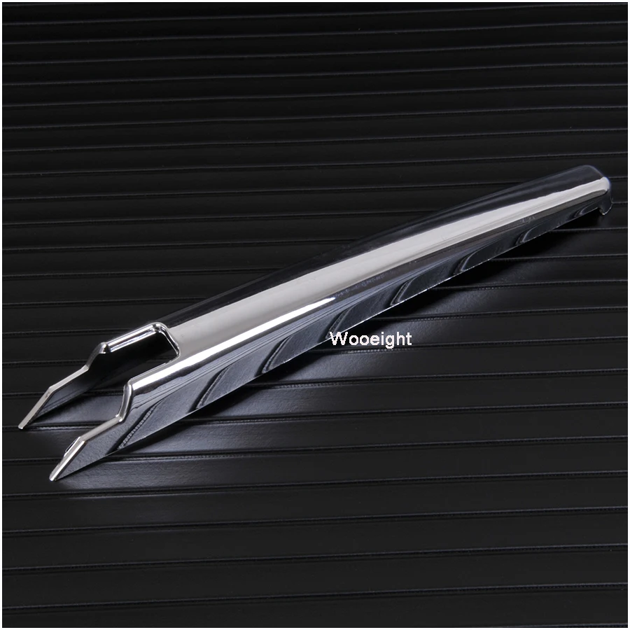 3 PcsSet For Toyota Highlander 2015 2016 2017 2018 ABS Tail Rear Window Wiper Arm Blade Cover Wiper Trim Car Styling Decoration Sticker (2)
