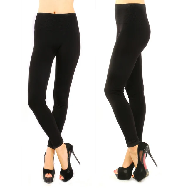 high waist ankle length leggings