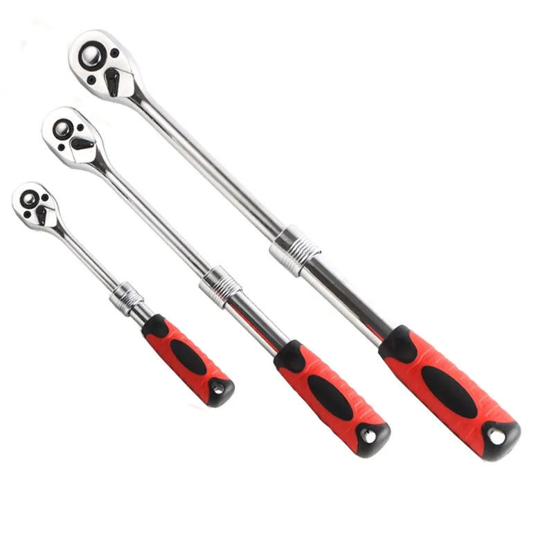 

Hi-Q 3/8 Extending Telescopic Quick Release Ratchet Socket Wrench Tool