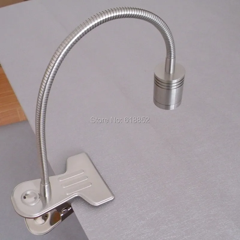 

Topoch Clip on LED Table Light for Bedside/Working Illuimination 30 Degree Beam 3W LED 200LM AC100-240V North American Plug