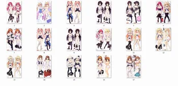 

April 2017 update galgame Alia's Carnival! characters sexy girls Asamiya Shiina & Ousaka Asuha & Shinomori Yumi body Pillowcase
