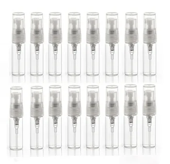 

1000PCS Fine Mist mini Clear 3ml Refillable Spray Atomizer Glass Empty Liqudi Perfume Vial Sample Bottle Wholesale Factory Price