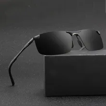 Brand designer Aluminum Magnesium sunglasses men  Polarized UV400 Sun Glasses  Male Eyewear Sun glasses
