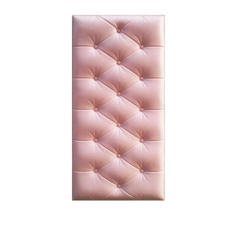 

Self-adhesive 3D Three-dimensional Wall Stickers Tatami Anti-collision Wall Mat Children's Bedroom Bed Soft Cushion