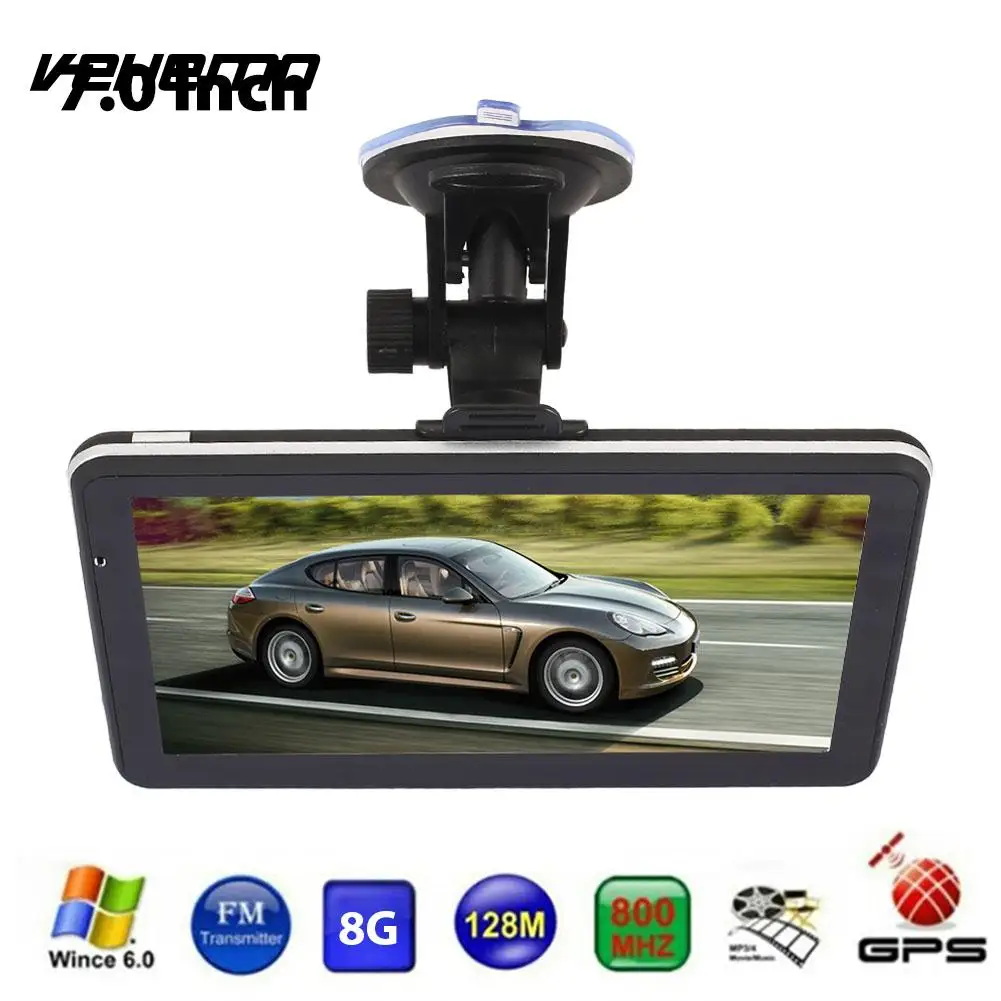 

GPS Navigator 7" Car GPS Navigation Truck Navigator Automobile E-Book FM Radio Smart Audio