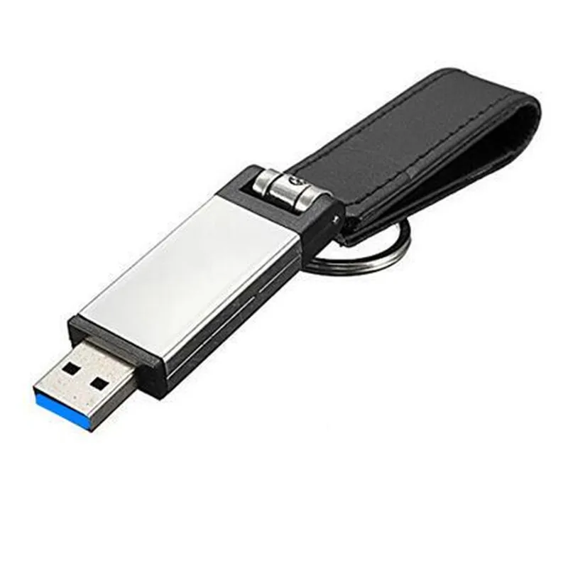 Пользовательский логотип Персонализированная кожа USB 3,0 флэш-накопитель