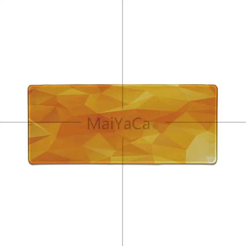 MaiYaCa, калейдоскоп, геометрические цветные офисные мыши, геймерский мягкий коврик для мыши, большой размер, компьютерный коврик для мыши, игровой коврик для мыши - Цвет: Lock Edge 40X90cm