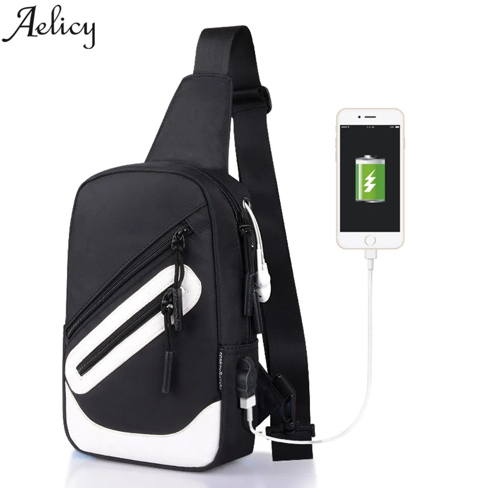 

Aelicy drop ship new 2019 hot Selling Fashion Oxford Zipper Shoulder Bags Chest Crossbody Bags mochila feminina bolsos mujer