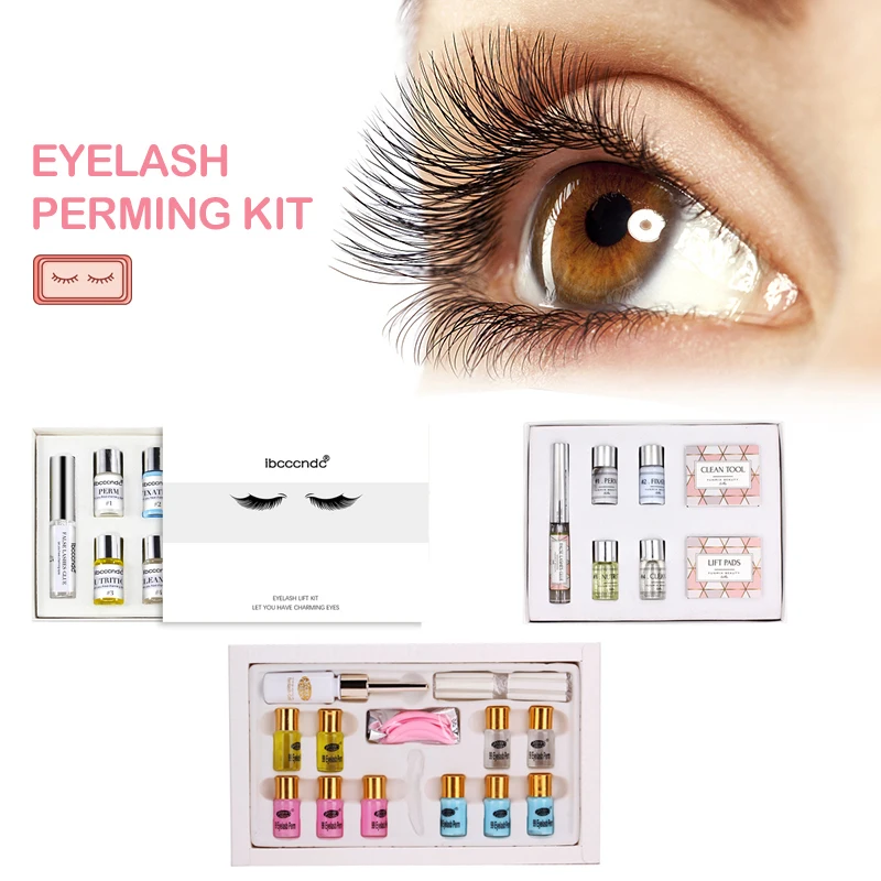 

Portable 7-8 Types/Set Eyelash Curling Perming Set Curler Rod Glue Perm Lotion Lashes Lifting Kit Eyes Mini Makeup Tool TSLM2