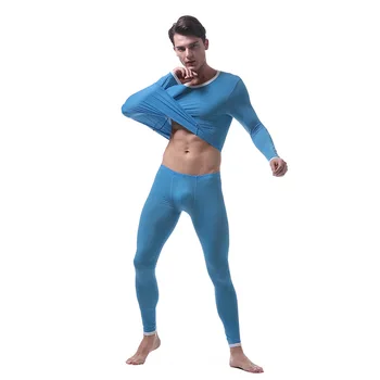 

Male underwear thermal underwear for men slim ice silk long johns men compression underwear thermal bottom underwear clothes men