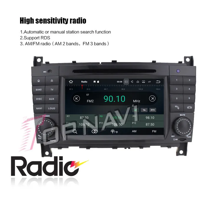 Best Topnavi 7" Android 7.1 Car PC DVD Player For Benz C-Class W203 (2004 2005 2006 2007)/CLK W209 (2004-2005) Stereo GPS Navigation 29 Best Topnavi 7" Android 7.1 Car PC DVD Player For Benz C-Class W203 (2004 2005 2006 2007)/CLK W209 (2004-2005) Stereo GPS Navigation 29