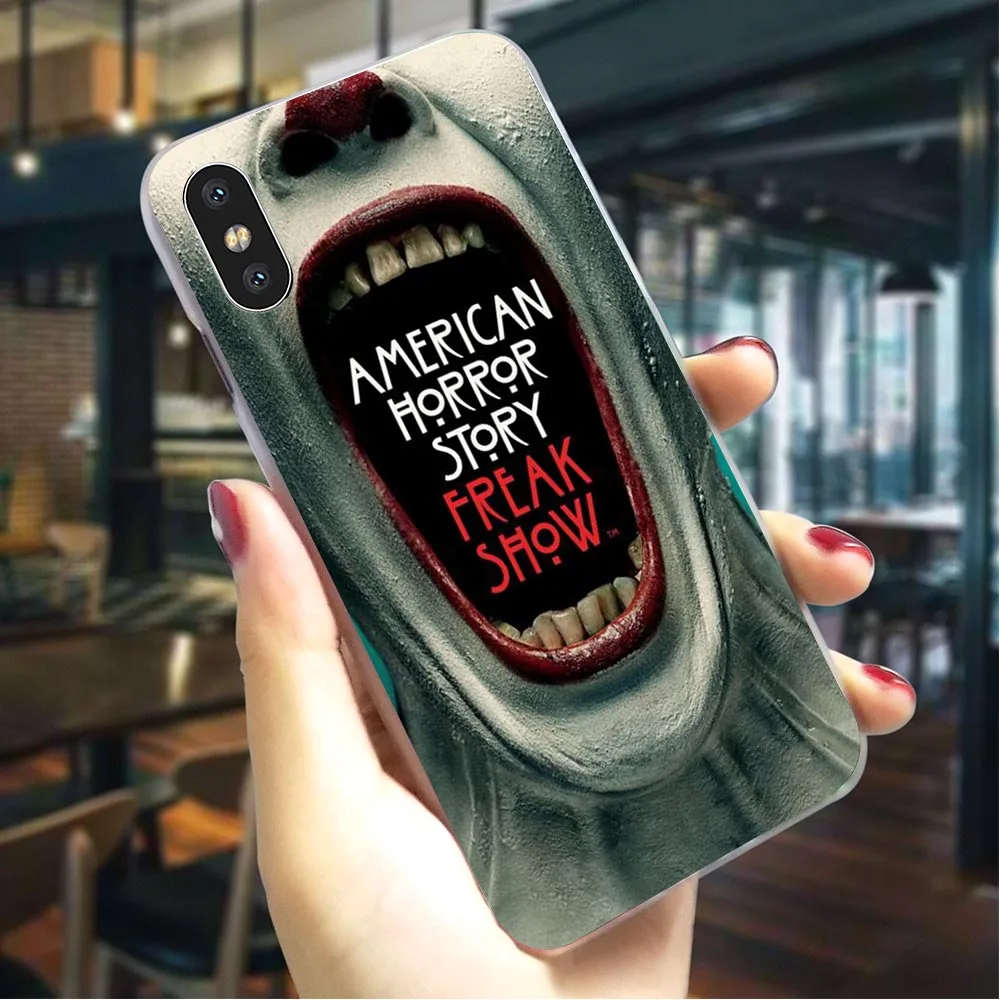 ТВ American Horror Story чехол для телефона чехол для iPhone 5S 5 SE 6 6S Plus/6 Plus/6 S Plus 7 8/7 8 плюс X XS XR Xs Max жесткий чехол с принтом - Цвет: K1021408