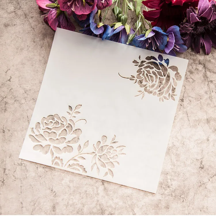 

NCraft Stencil S03 Scapbook Stencil Cake Decorating Tool scrapbooking