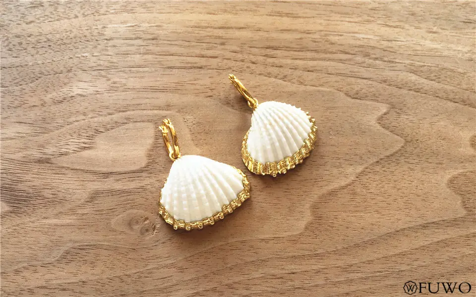 Scallop Shell Earrings 11