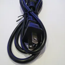 1 шт., штепсельная вилка США, кабель питания переменного тока, 1 м, 100 см, 3 штепсельные контакты, светодиодный светильник 2835, 5050, адаптер питания, американский кабель питания, зарядный кабель