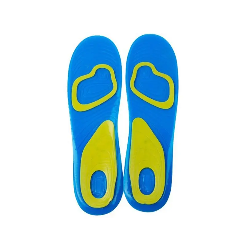 1 пара обуви Pad спортивные перчатки для упражнений высокие эластичные амортизирующие силиконовые вырезать Ортопедическая подушка Военная Униформа дезодорант стельки