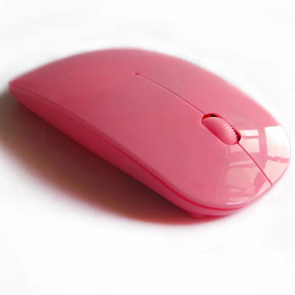 Беспроводная мышь 2,4G USB мыши для ноутбука Настольный ПК Оптический игровой офис красочный 10 м легкий 15мА на 1,5 в дропшиппинг