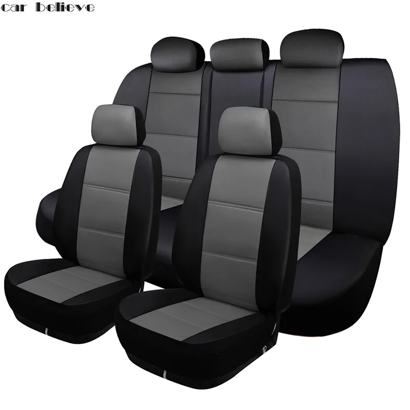 

Car Believe Universal Auto car seat cover For nissan qashqai j10 almera n16 note x-trail t31 patrol y61 tiidacar accessories