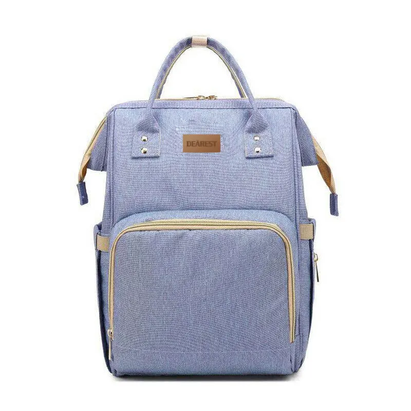 Дорогой Мама Сумки для детских подгузников сумка рюкзак сумка для коляски - Цвет: Blue003
