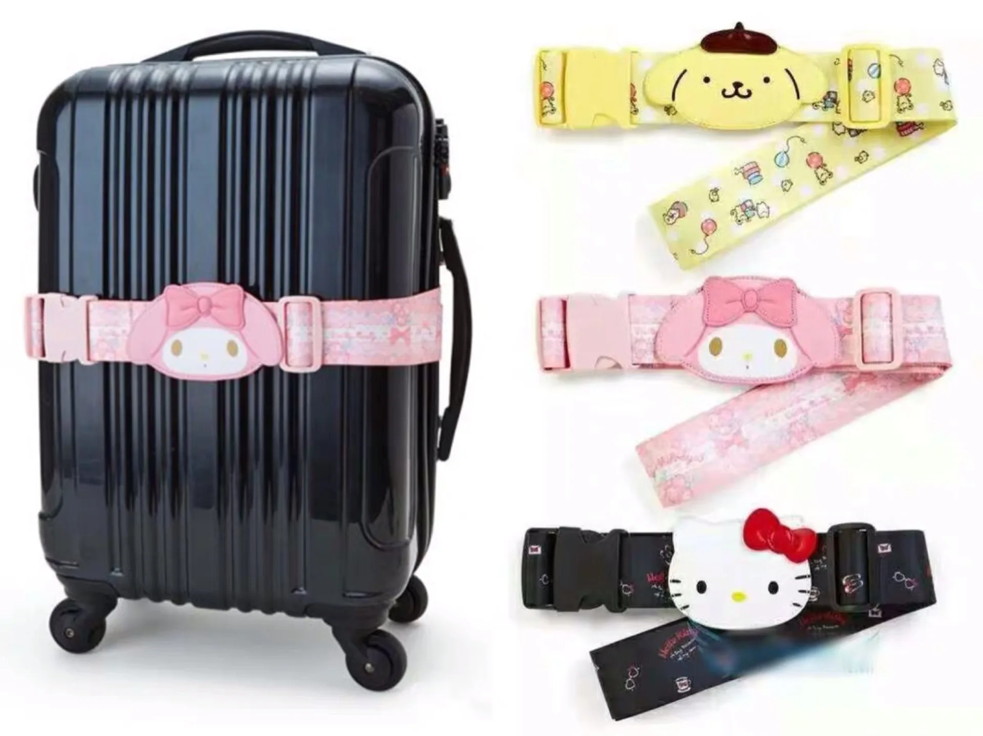 hello kitty luggage belt