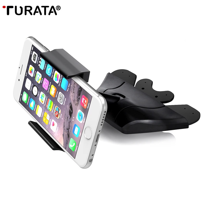 TURATA Universal Car Phone Holder, CD Slot Car Mount