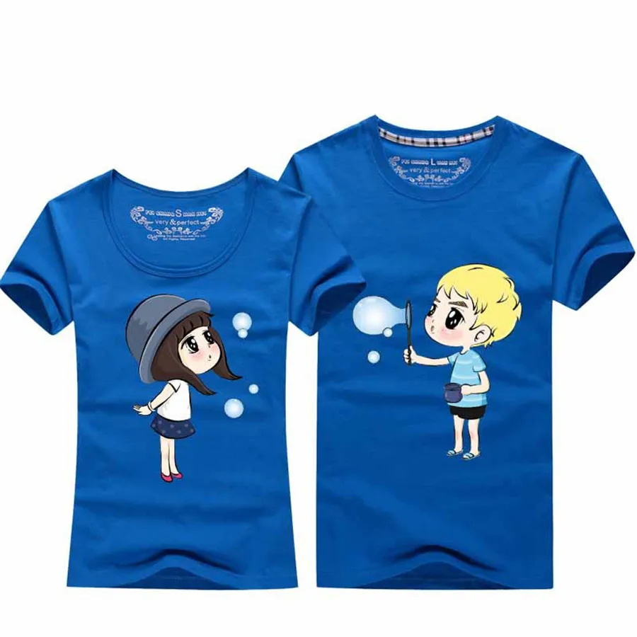 print heart couple t shirt for lovers men women tee husband and wife family clothes femme lady Valentin 2019 summer print heart couple t shirt for lovers men women tee husband and wife family clothes femme lady Valentin 2019 summer