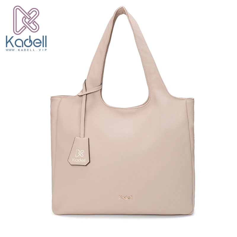 

Kadell brand 2018 Luxury Handbags Women Bags Designer Simple Tote Bags for Women Top-Handle Soft Leather Shoulder Messenger Bag