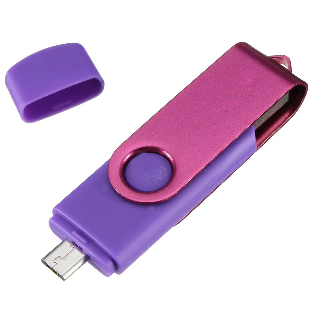 USB Mini Memory Stick 16 ГБ USB 2,0 флэш-накопитель OTG для удобной PC фиолетовый