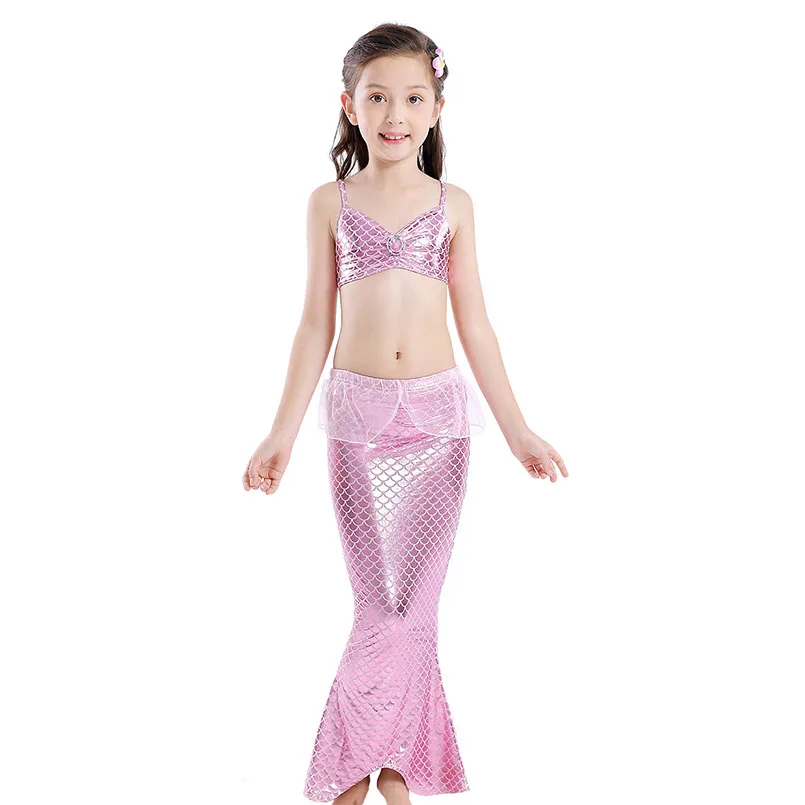 mermaid tail swimwear pink 2