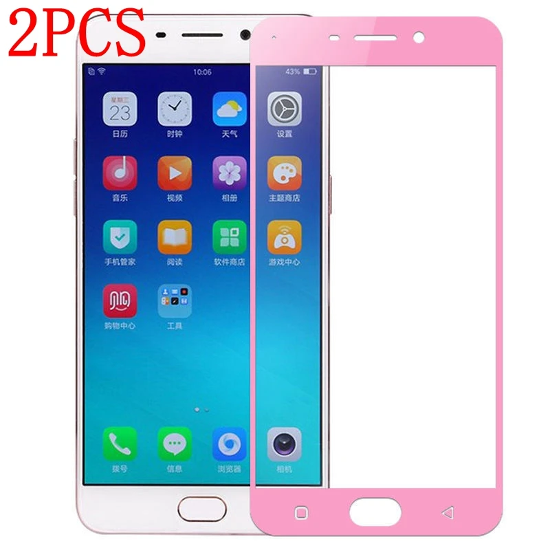 New-9H-Anti-Burst-Colorful-Whole-Screen-Protector-Tempered-Glass-Guard-For-OPPO-R9-R9-Plus (3)