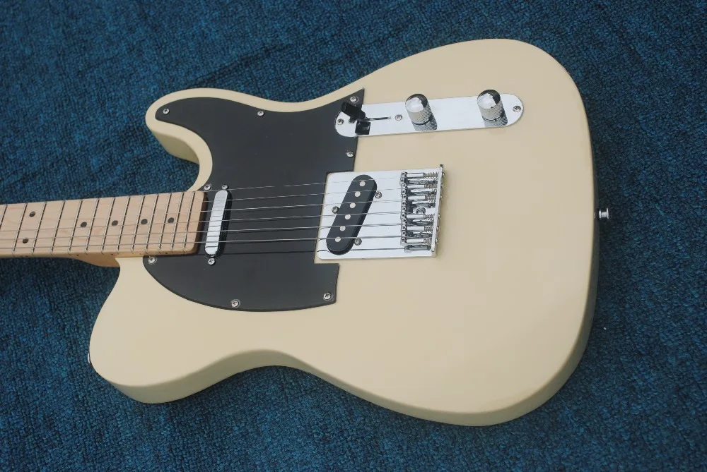 

Hot!!! creamy white tele guitar, 22 frets maple Fingerboard Chinese tl guitar,high quality free shipping tl electric guitar