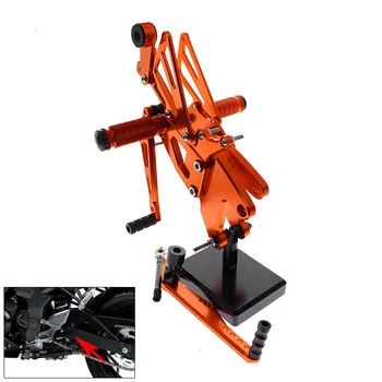 

CNC Del Motociclo Pedane Regolabili Posteriori Set Spina Del Piede For Yamaha YZF R1 YZFR1 YZF-R1 2015 2016 2017 2018