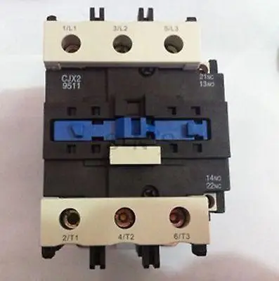 

AC Contactor Motor Starter Relay (LC1) CJX2-9511 NO+NC 660/690V Coil 95A 45KW