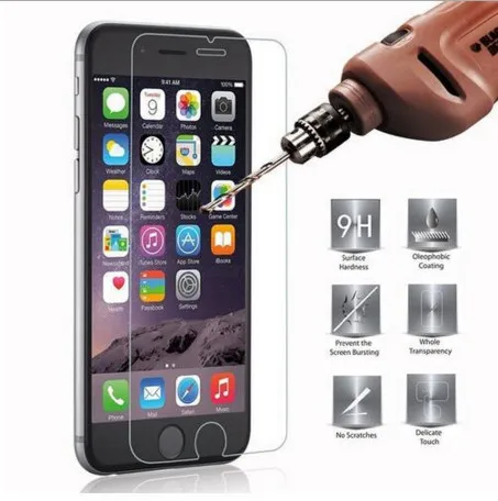  9 H gehärtetem glas Für iphone X 8 4 s 5 5 s 5c 6 6 s plus 7 plus screen protector schutz schutz-fi