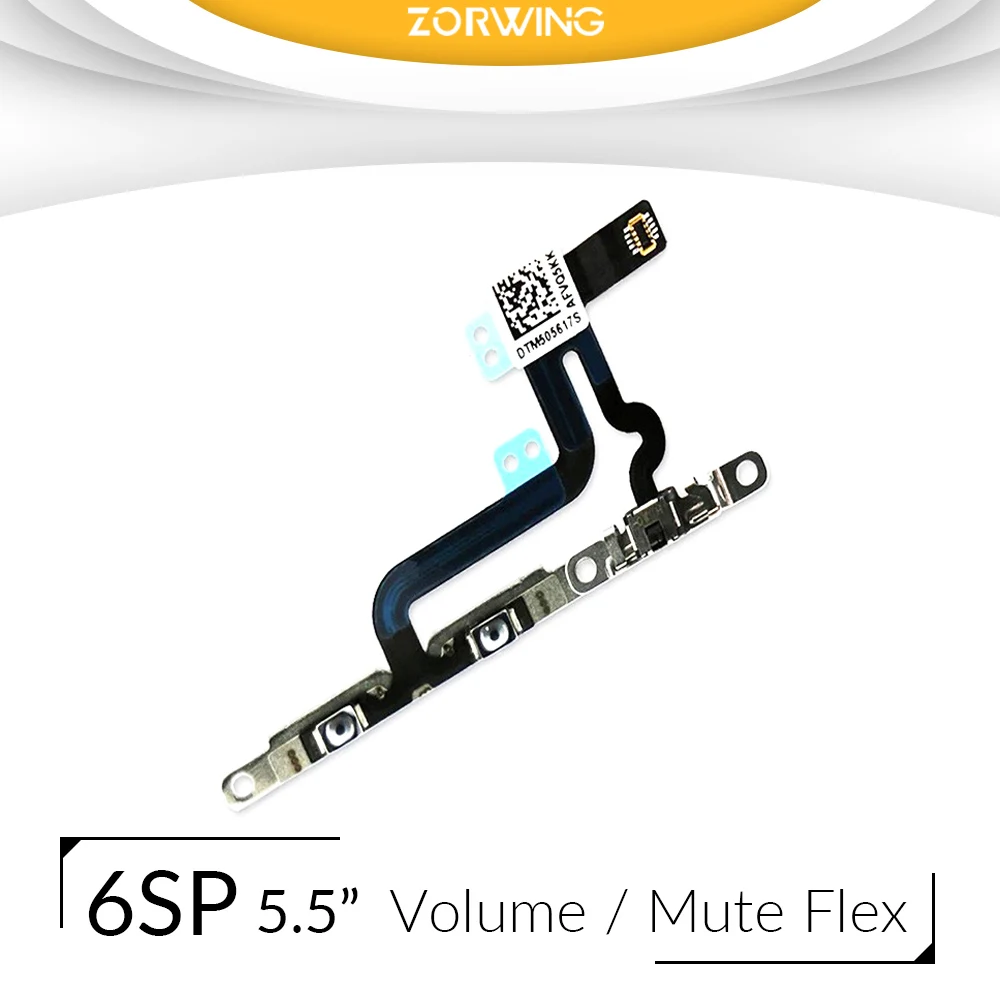 Download 1pcs Volume Button Flex Cable for iPhone 6S Plus 5.5'' Side Mute Silent Switch with Metal ...