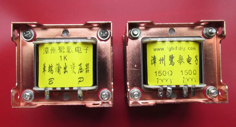 6p14 single ended cathode output amplifier transformer 1k 4 8 16 ohm 1k 600 ohm balanced output transformers aliexpress