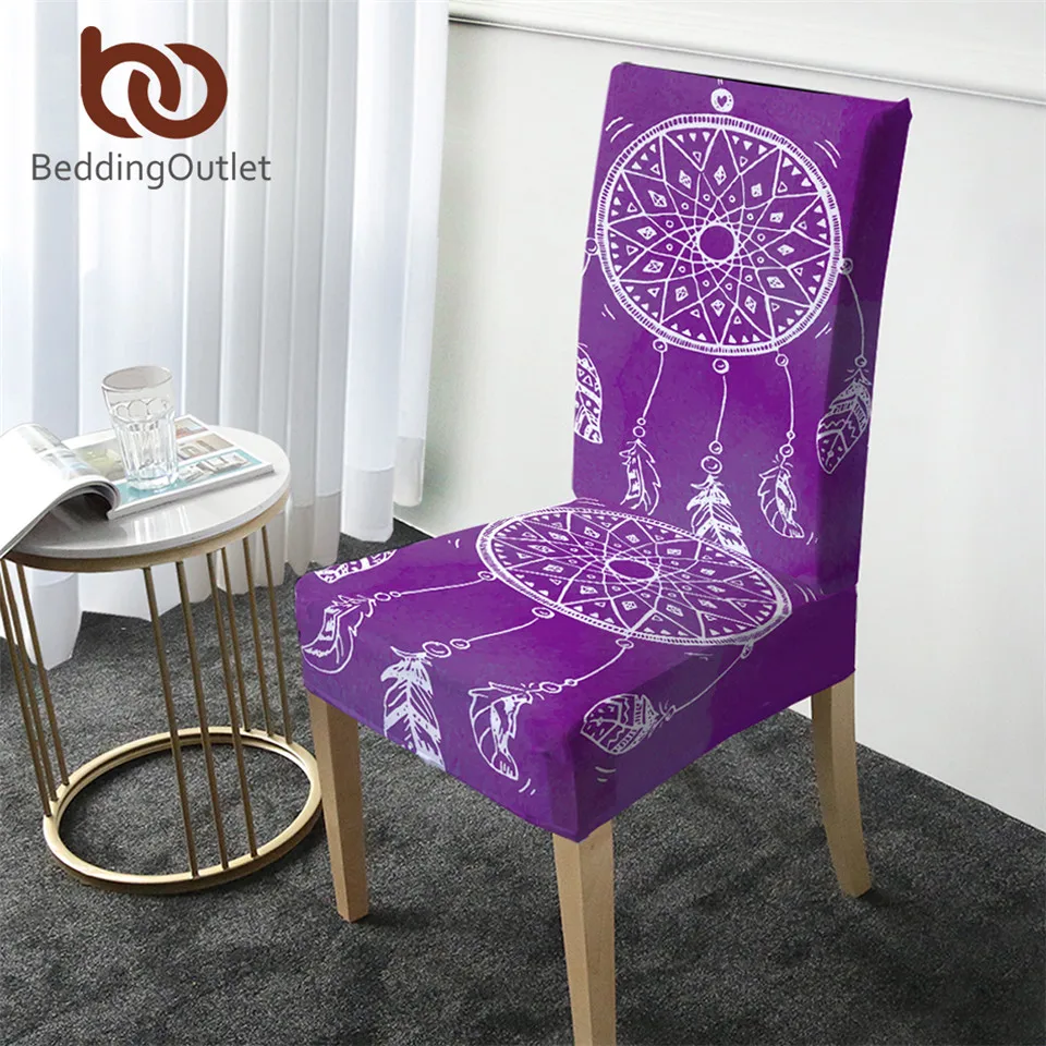 BeddingOutlet المائية غطاء ل كرسي زاك دنة تمتد المطبخ الغلاف الأزرق الأرجواني الوردي الحديثة مقعد حالة الطعام