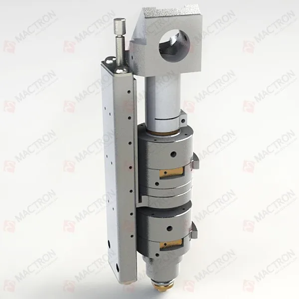 Using for Metal or Thick Non-Material , High Power Bifocal CO2 Laser Cutting Head With Water Cooling