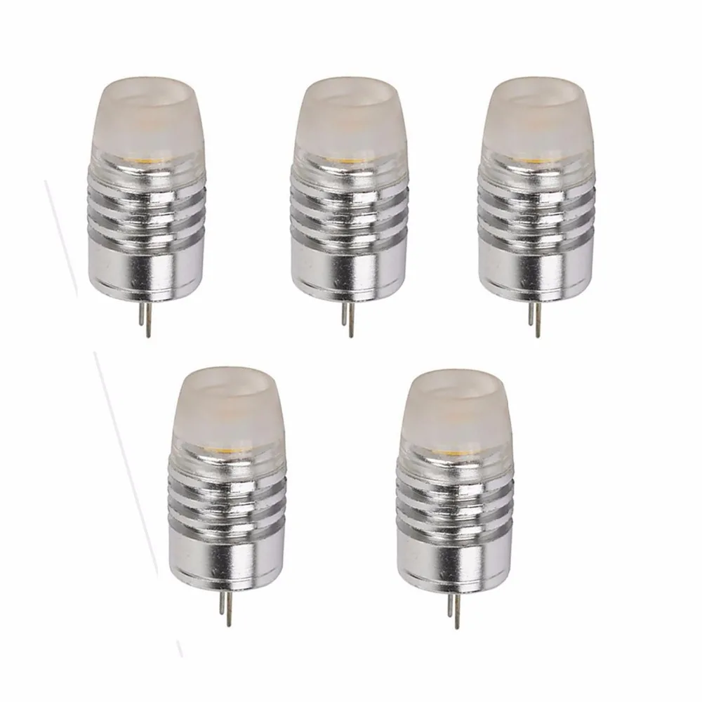 

5pcs/lot Super Bright G4 led Bulb High Power 4W DC12V 180 Beam Angle Cold White Chandelier Light Replace 30W Halogen Lamp