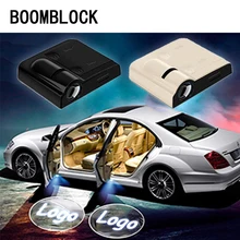 2pcs Car Door Welcome lights Projector Logo For Hyundai Ix35 solaris Accent IX25 tucson i30 creta