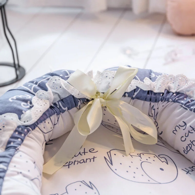 Детское постельное белье Мода портативный детский матрас для новорожденных кроватки дышащий и Сон Гнездо с подушкой