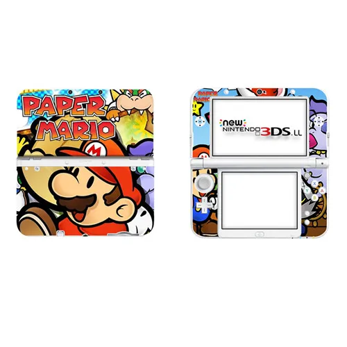 Виниловая наклейка на обложку Super Mario для NEW 3DS XL, защитная пленка s для NEW 3DS LL - Цвет: DSLL0044