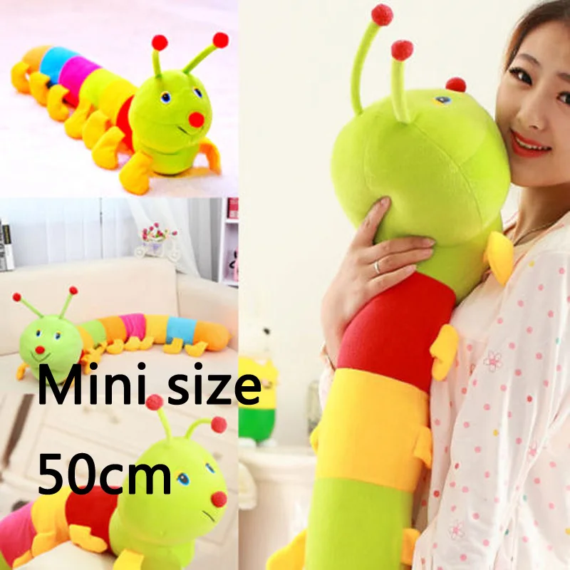 

caterpillar Soft Toy Doll Rattle Kids Baby Playmate Toys Calm Owl Doll cute peek-a-boo Hot gift for children kids baby Pillow