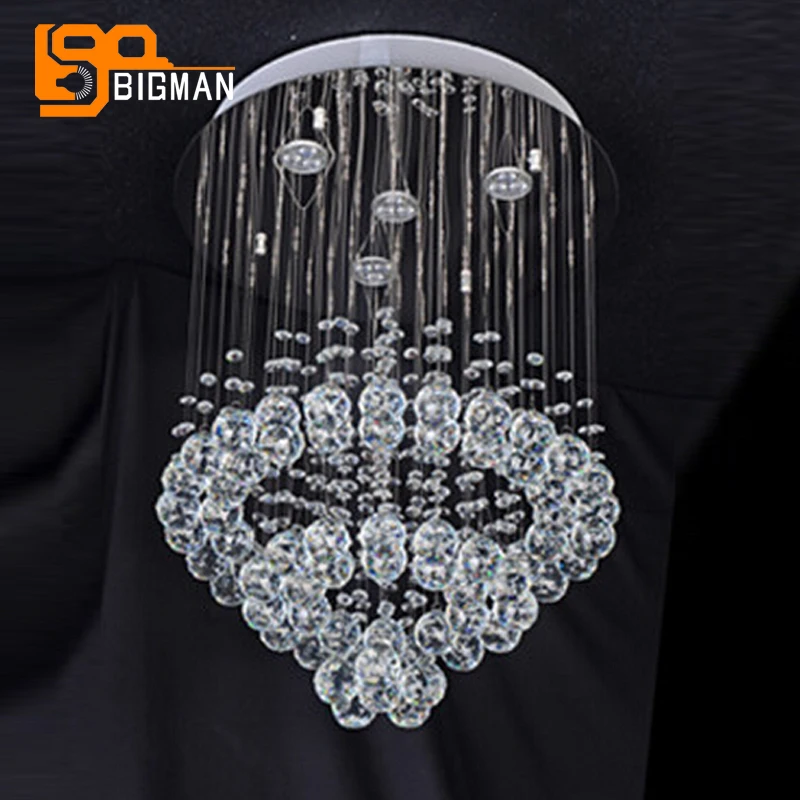 

modern design chandelier crystal light fixtures lustre bedroom lamp free shipping